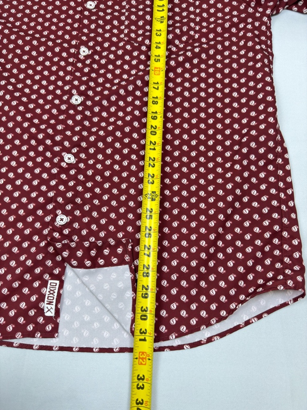 DIXXON “F Bomb” Button Up Shirt Size L - Picture 6 of 7